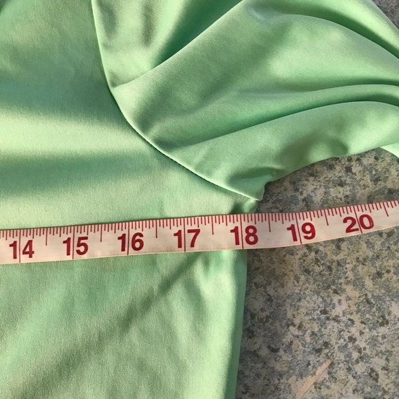 - Vintage 1970’s Hooper Mint Green Blouse - Picture 6 of 9